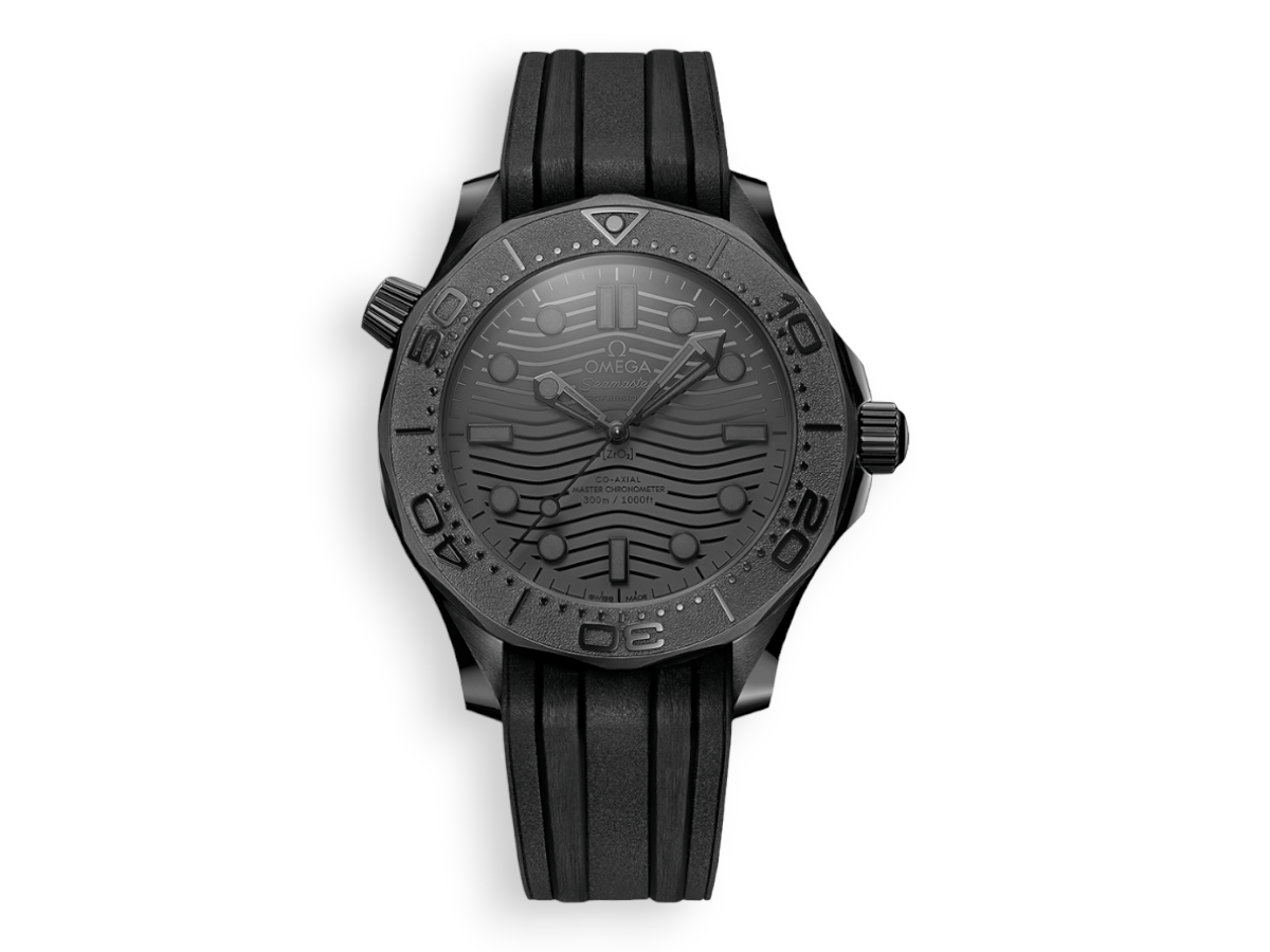 купити Omega Seamaster Diver 300M Ceramic Black - ціна
