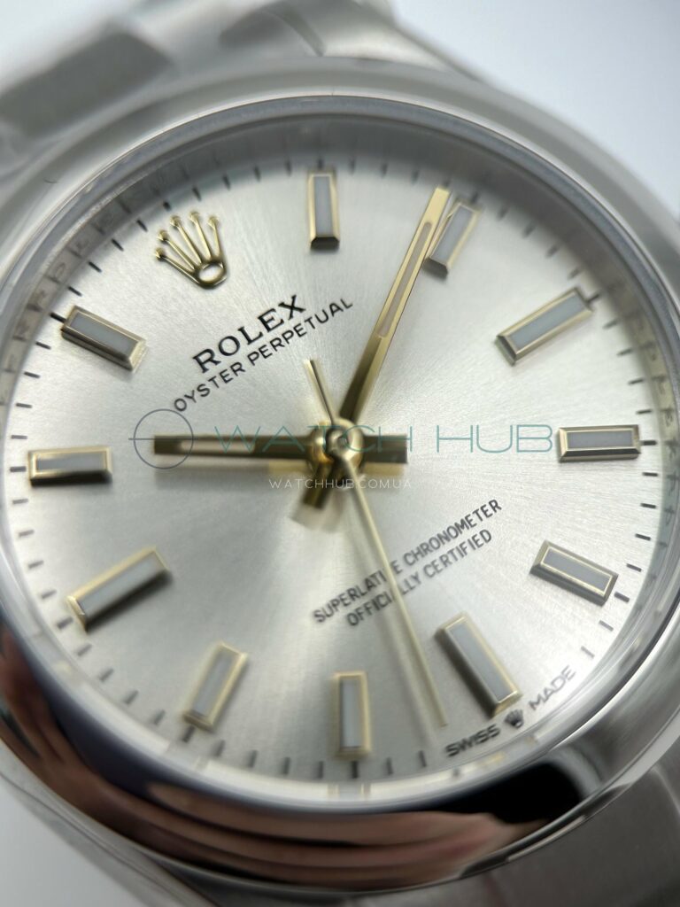superclon rolex oyster perpetual 31 mm silver ref.m277200 0001 16
