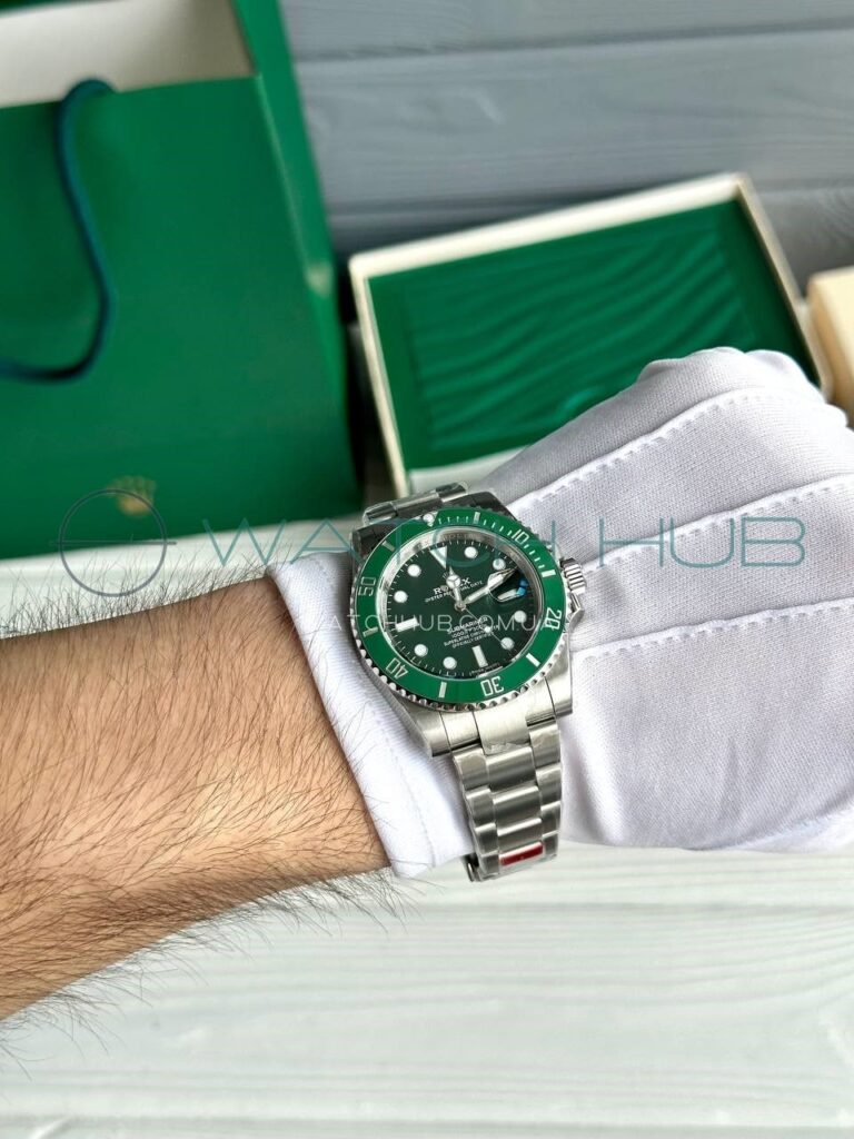 elitnij godinnyk rolex submariner date 40mm hulk ref.116610lv 0002 9 watchhub