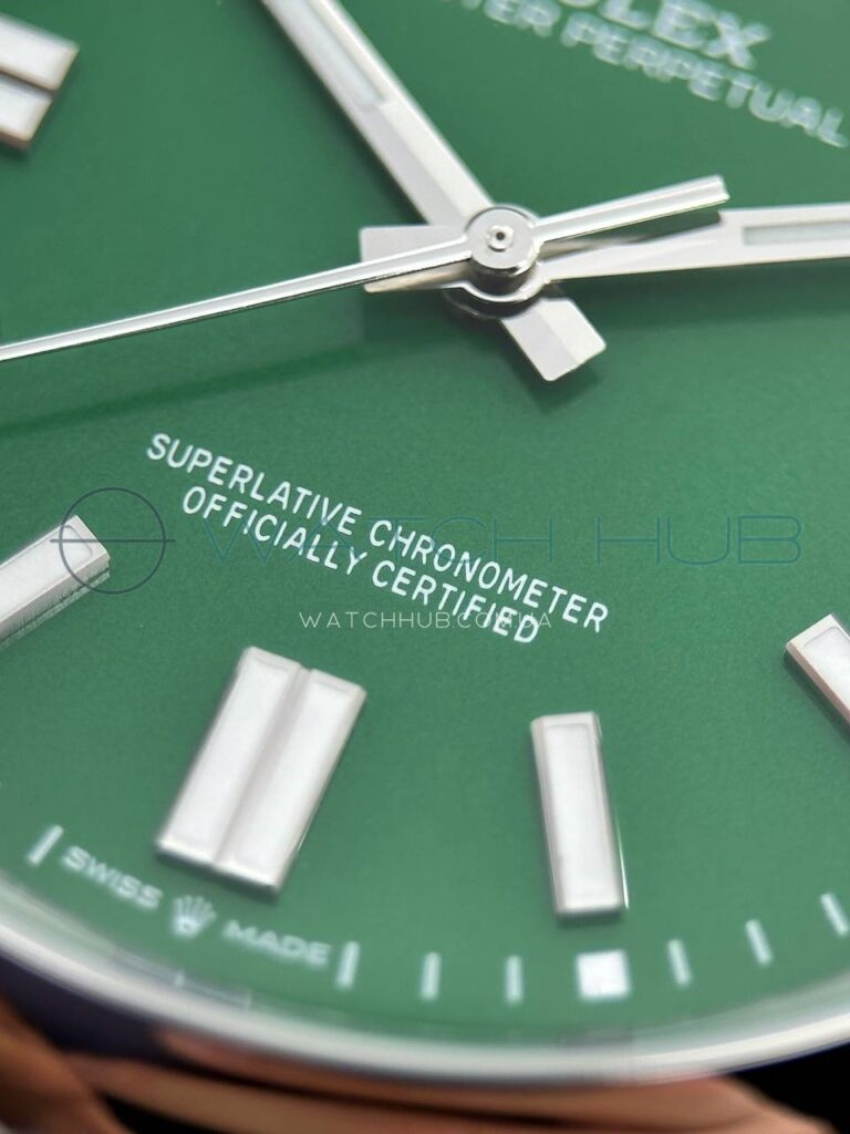 godinnyk rolex oyster perpetual 41 mm green dial ref.m124300 0005 16