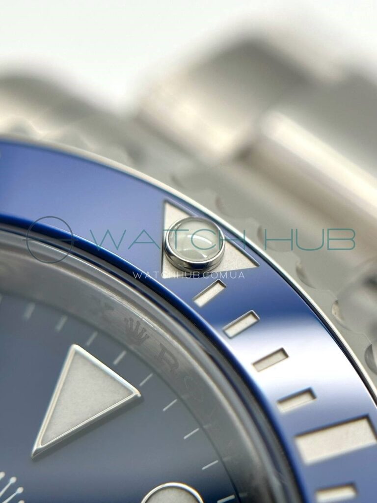 godinnyk rolex submariner date 40 mm smurf ref.116619lb 0001 9 watchhub