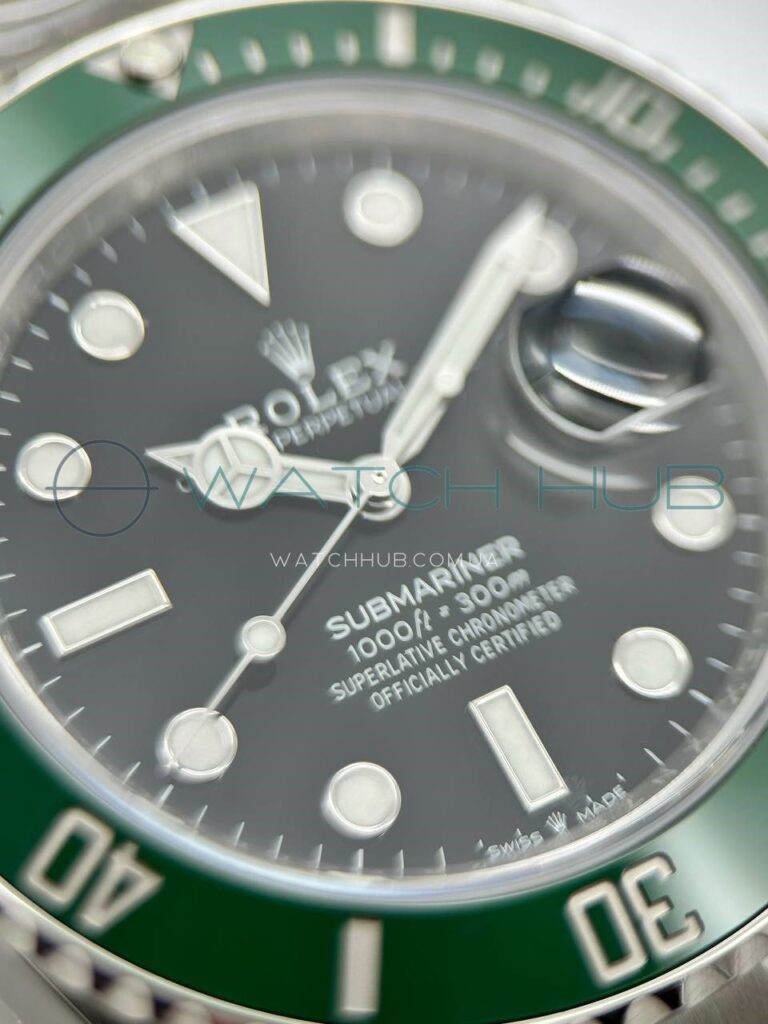 godinnyk rolex submariner starbucks 41 mm blacl dial ref.m126610lv 0002 10 watchhub