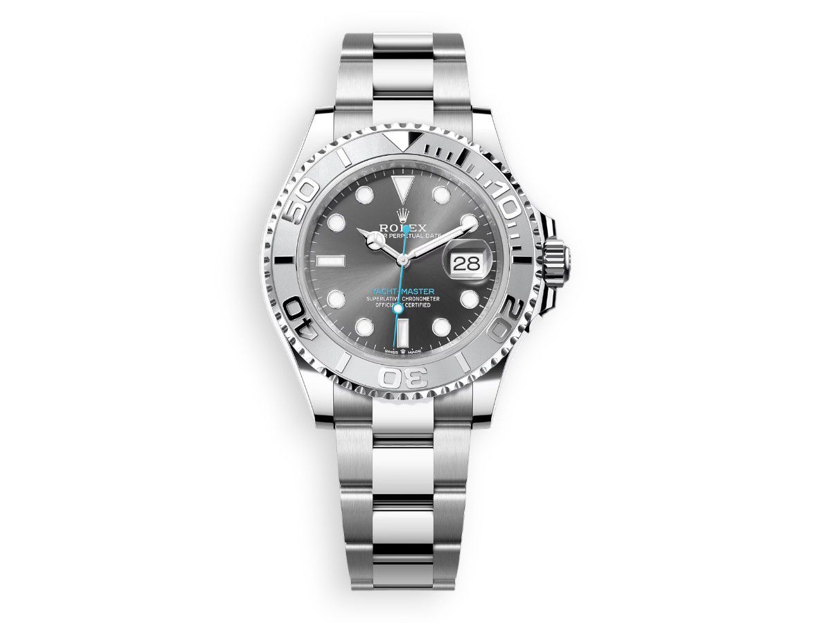 rolex yacht master 40 rolesium oyster slate watchhub