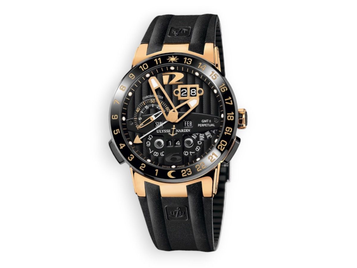 ulysse nardin executive el toro gmt black ± perpetual 326 03 3 watchhub