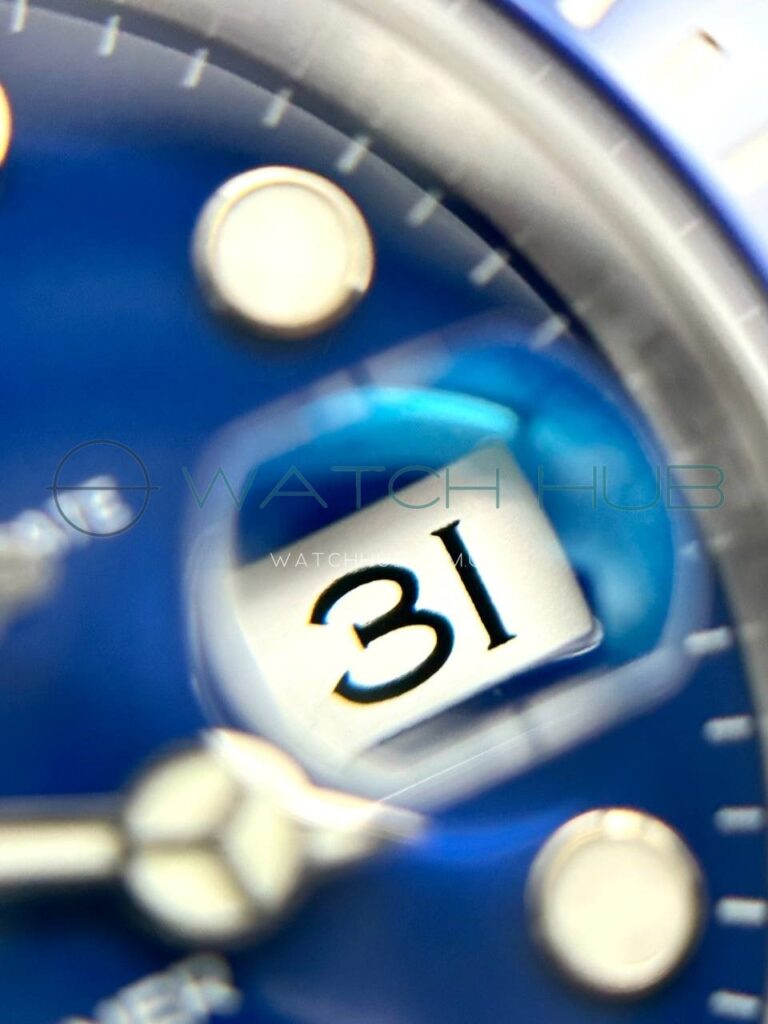kupit rolex submariner date 40 mm smurf ref.116619lb 0001 13 watchhub