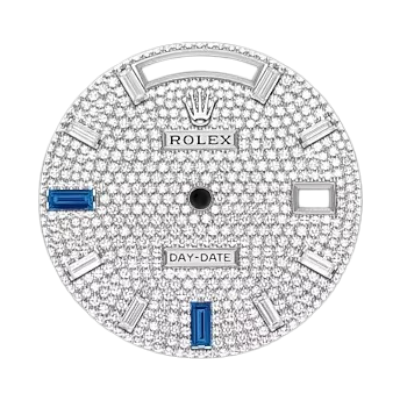 pave blu diamonds
