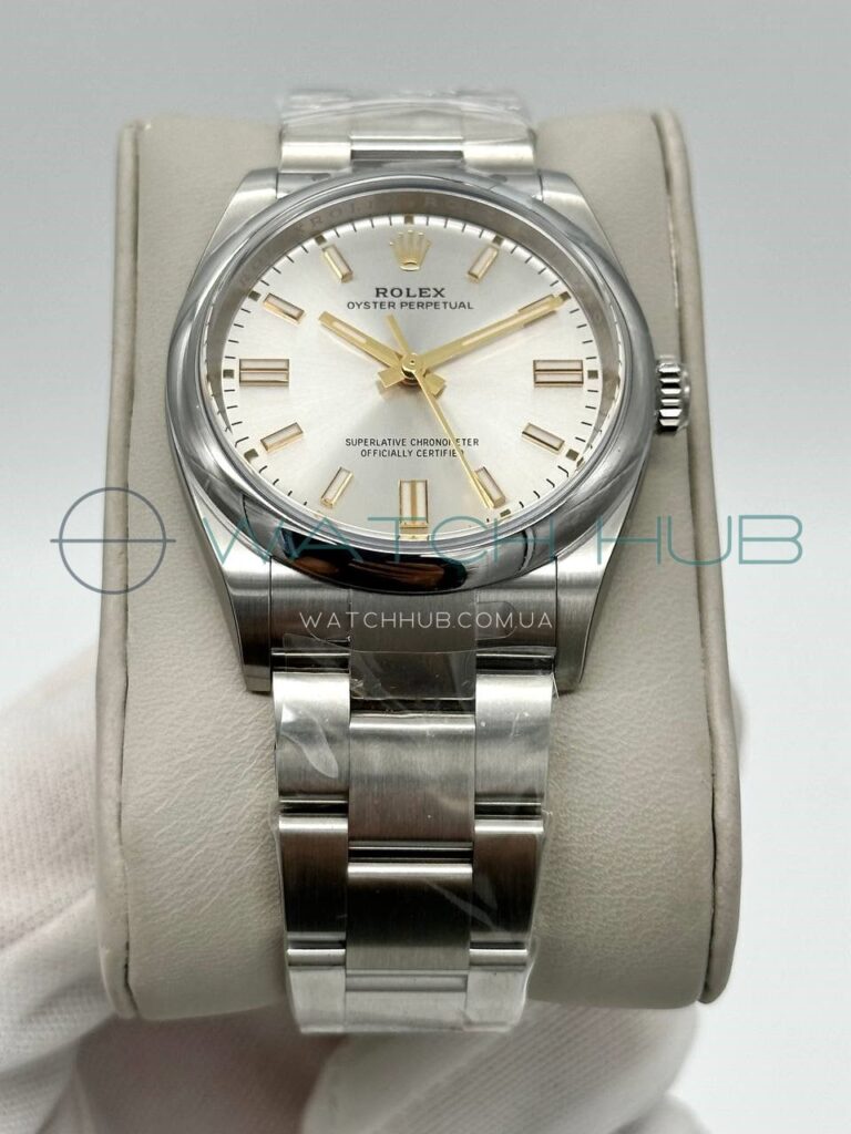 replika rolex oyster perpetual 36 mm steel silver dial ref.m126000 0001 7