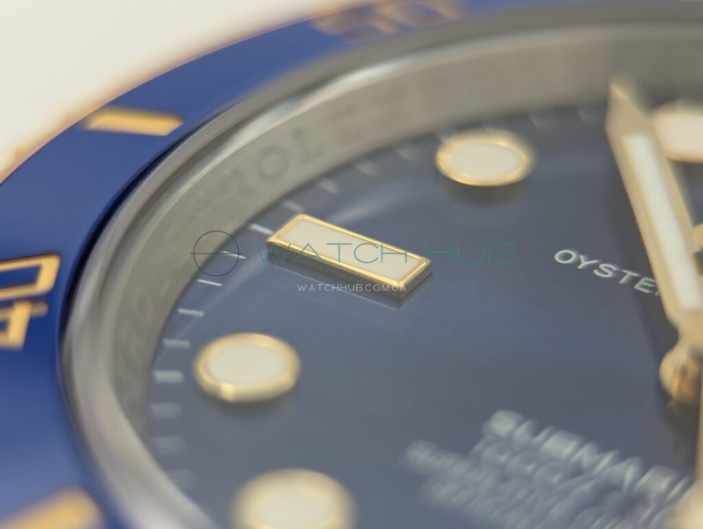 replika rolex submariner date 41 mm combinated blue dial ref.m126613lb 0002 10 watchhub