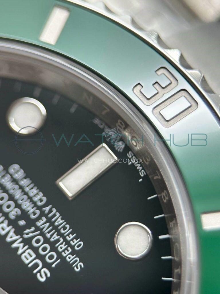 replika rolex submariner starbucks 41 mm blacl dial ref.m126610lv 0002 3 watchhub