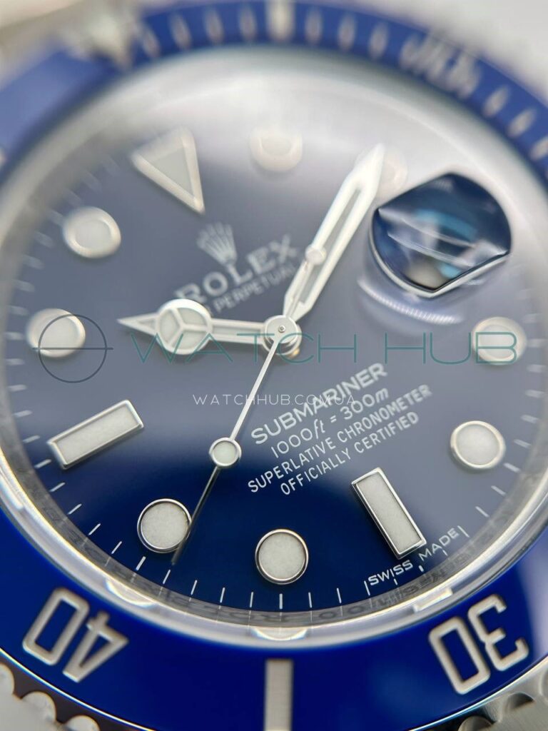 superclon rolex submariner date 40 mm smurf ref.116619lb 0001 18 watchhub