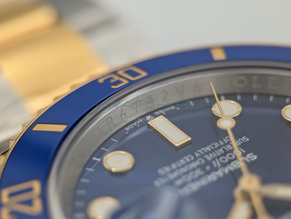tochna kopiya rolex submariner date 41 mm combinated blue dial ref.m126613lb 0002 7 watchhub