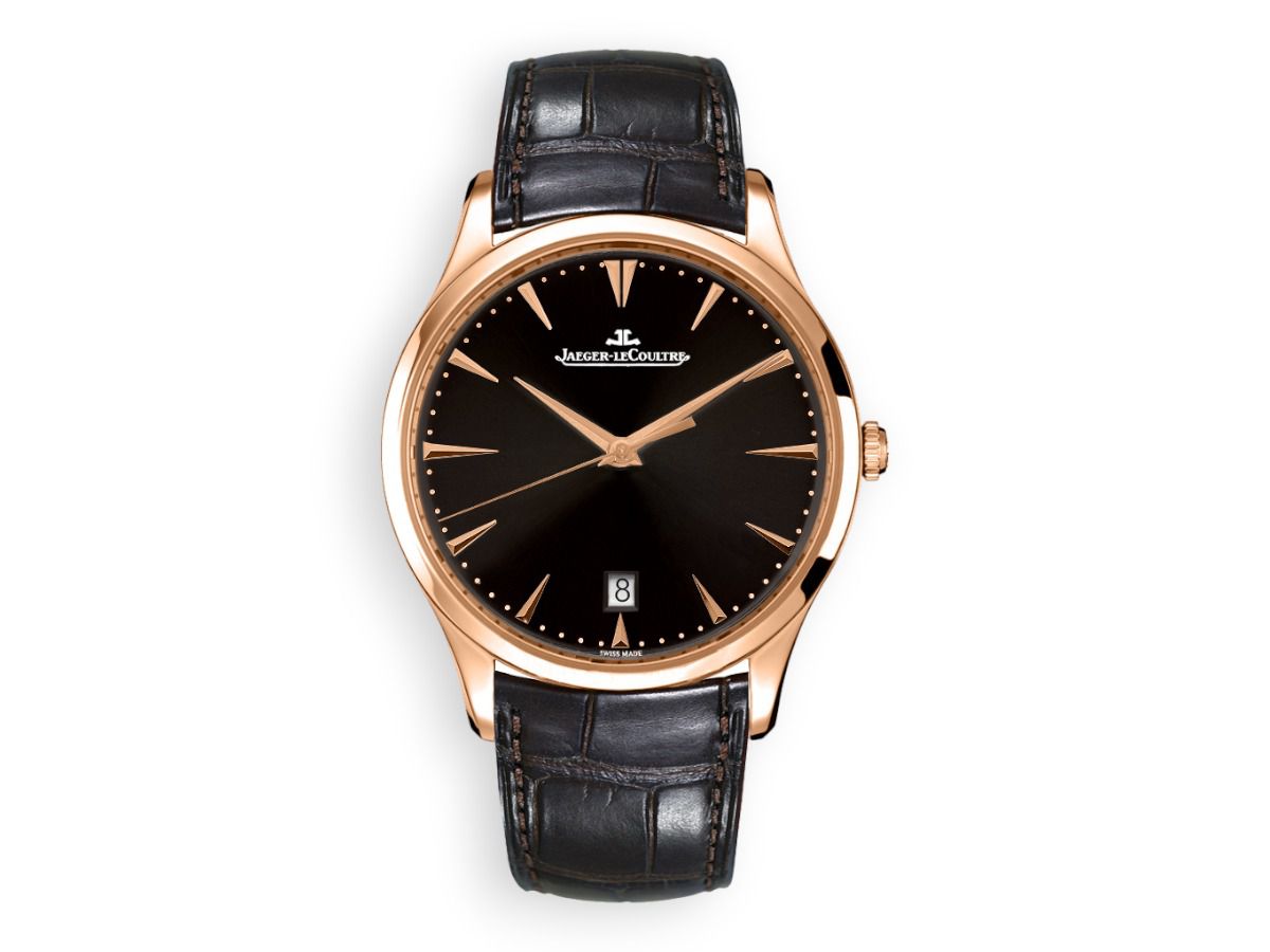 godynnyk aeger lecoultre master grande ultra thin date q128255j watchhub