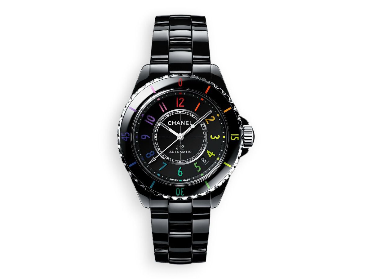godynnyk chanel j12 black electro 38mm h7122 watchhub