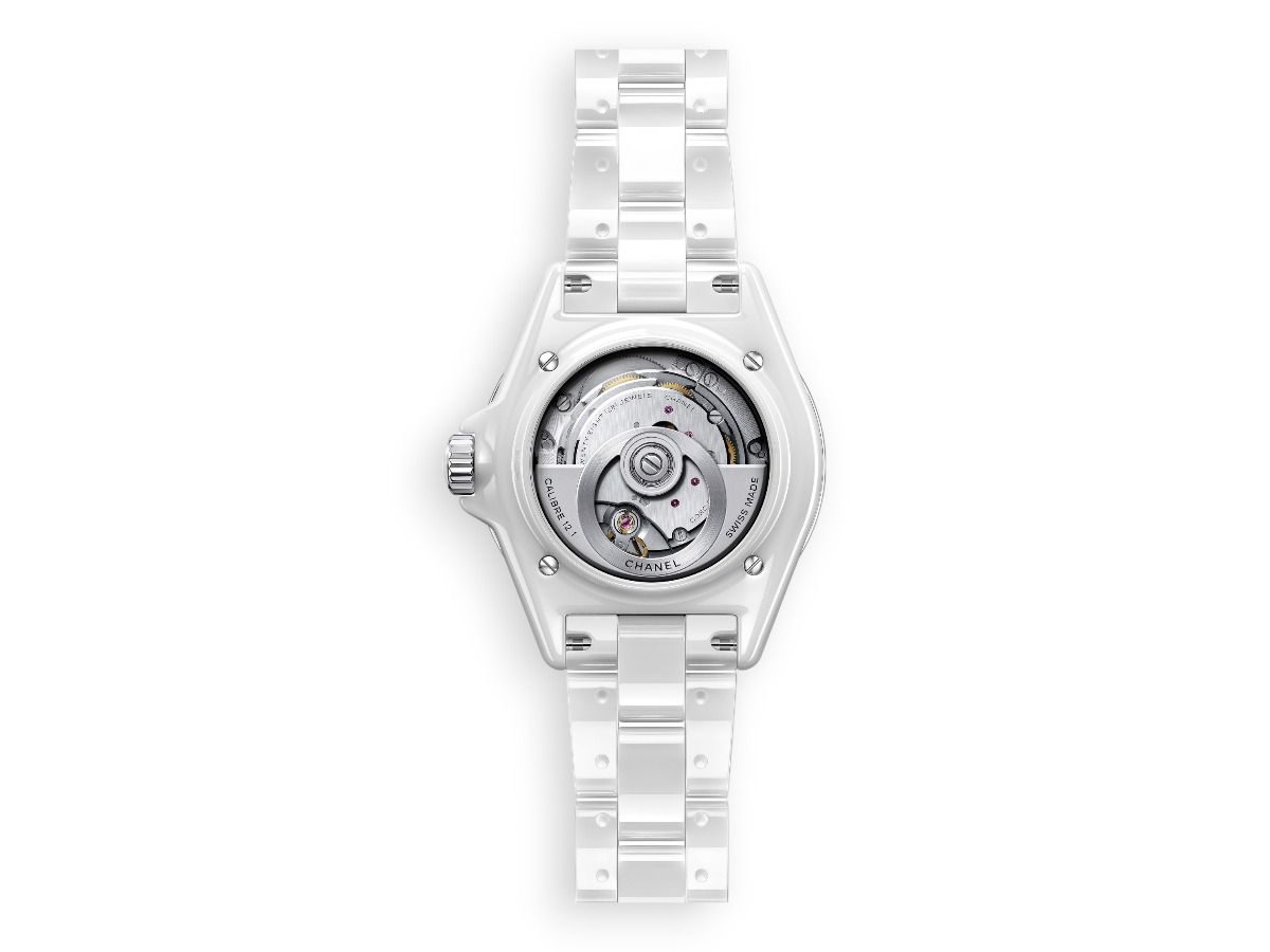 godynnyk chanel j12 white automatic 38mm h5700 back watchhub