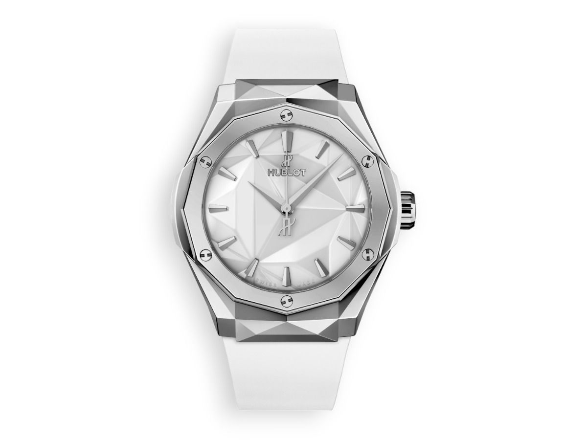 godynnyk hublot сlassic fusion orlinski titanium white 40mm 550.ns.2200.rw.orl20 watchhub
