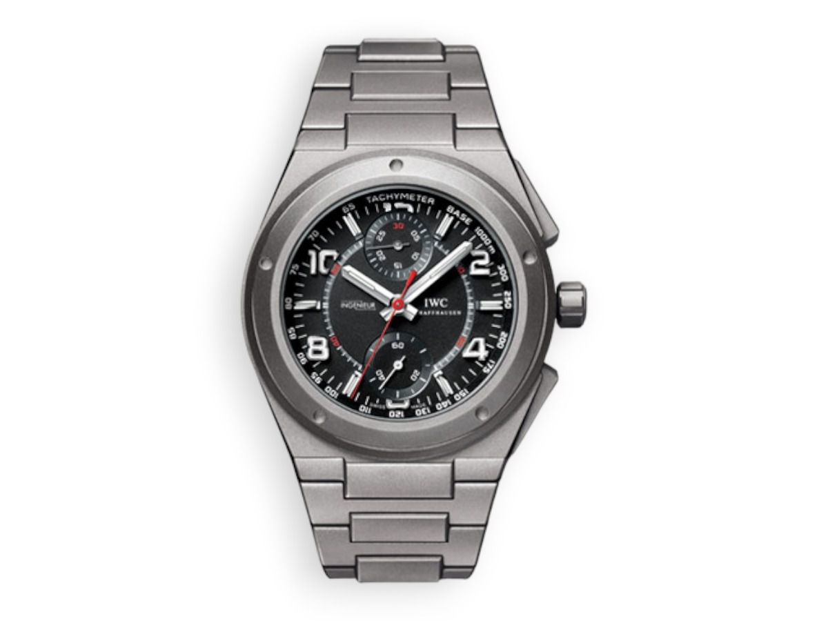 godynnyk iwc ingenieur chronograph amg iw3725 03 watchhub