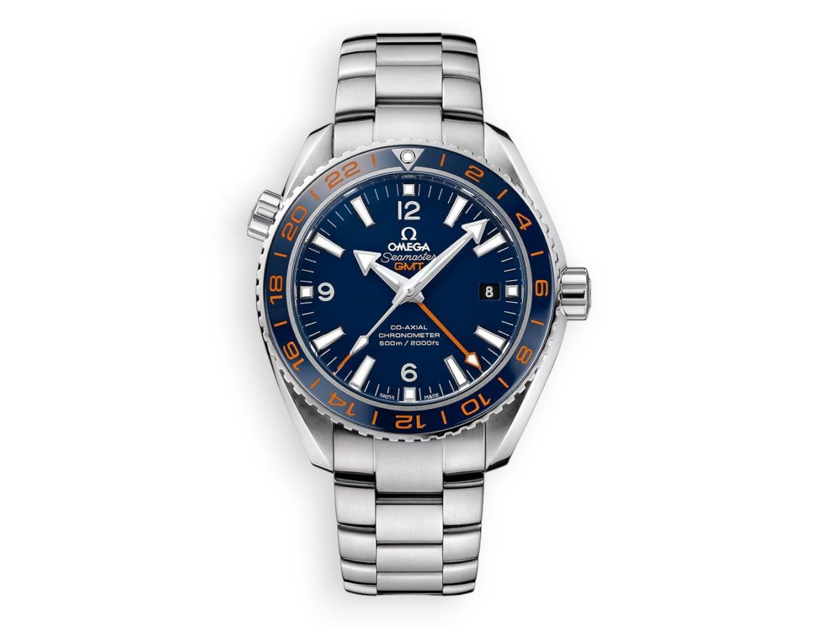 godynnyk omega planet ocean seamaster gmt 600m 232 30 44 22 03 001 watchhub
