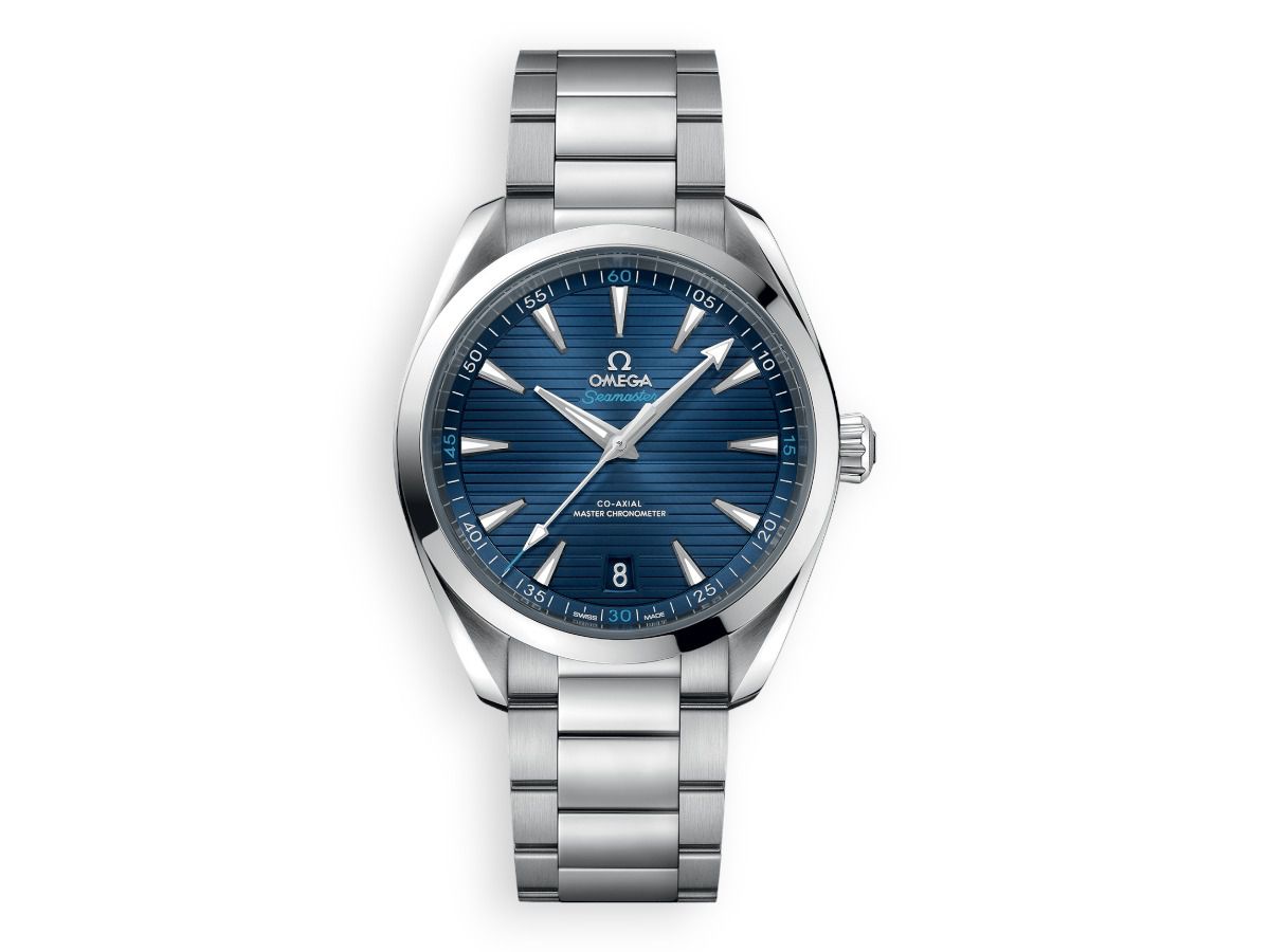 godynnyk omega seamaster aqua terra 150m co‑axial master chronometer 41 mm 220 10 41 21 03 001 watchhub