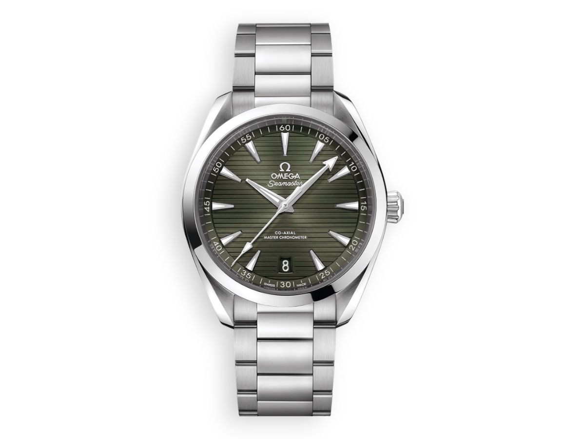 godynnyk omega seamaster aqua terra co‑axial master chronometer 41mm 220 10 41 21 10 001 watchhub