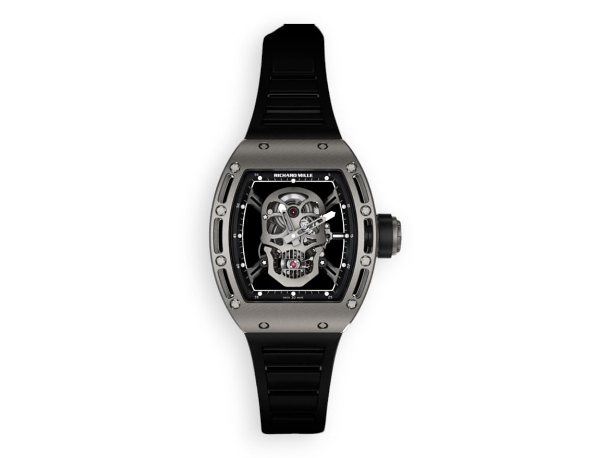 Фото - godynnyk richard mille mens collectoin rm 050 068 rm 052 skull tourbillon rm 052 watchhub godynnyk Richard Mille RM-052 Titanium Skull Tourbillon 050 068 rm 052 watchhub