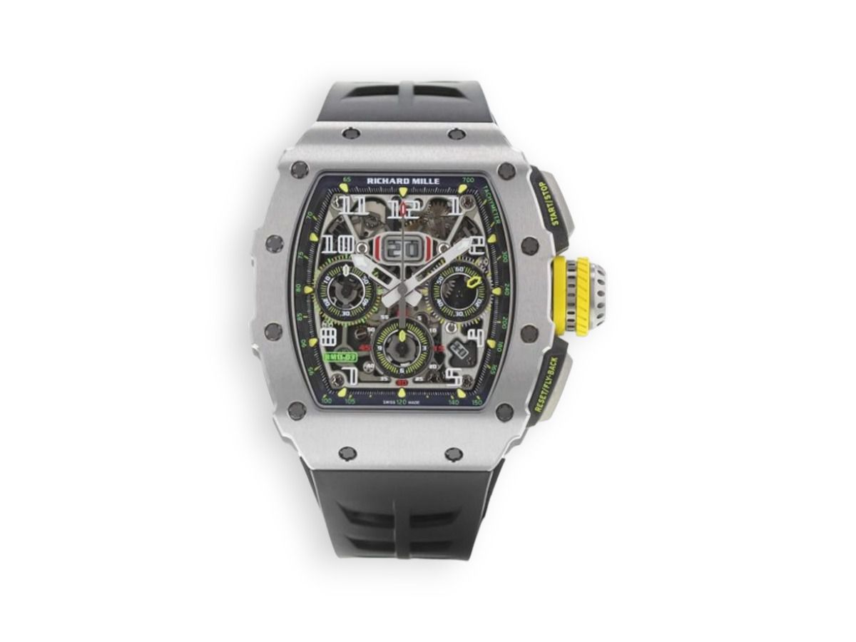 godynnyk richard mille rm 011 03 50mm rubber black watchhub