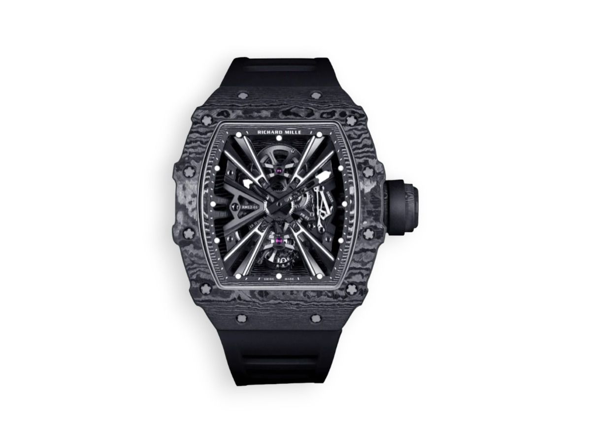 Фото - godynnyk richard mille rm 12 black carbon tpt watchhub godynnyk richard mille rm 12 black carbon tpt watchhub