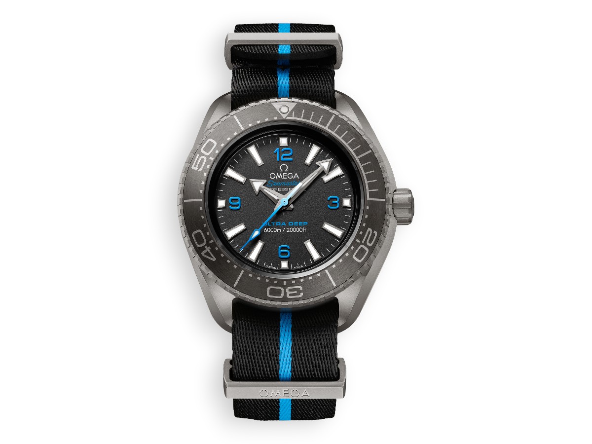Omega Planet Ocean 6000M 45.5 mm Ultra Deep Strap 3th Generation ref.215.92.46.21.01.001 main face