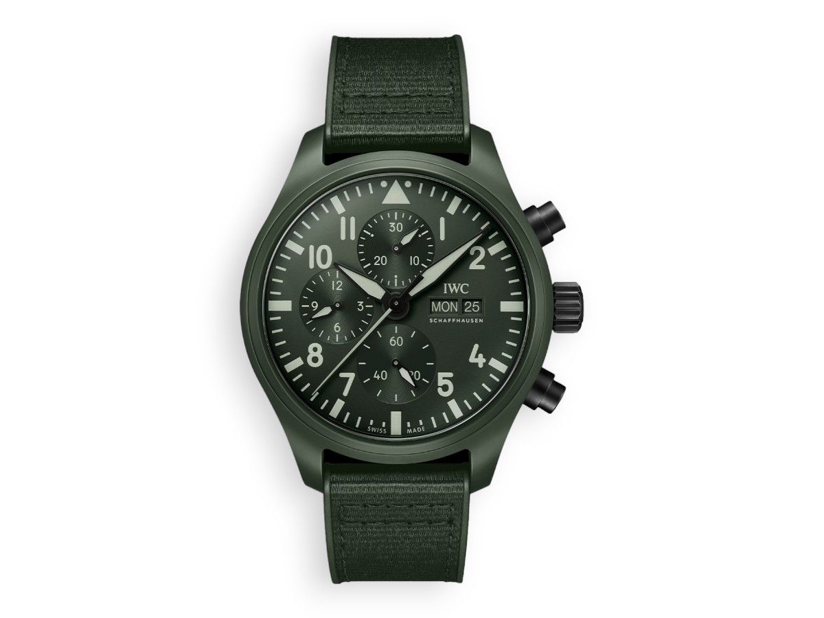 Chasy IWC PILOT’S TOP GUN EDITION WOODLAND IW389106 2 watchhub