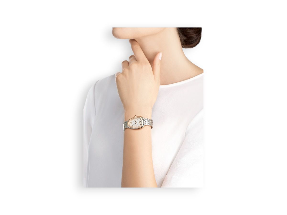 godynnyk bvlgari serpenti seduttori 103143 hand watchhub