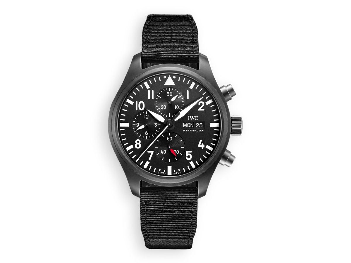 godynnyk IWC PILOT S WATCH CHRONOGRAPH TOP GUN IW389101 watchub