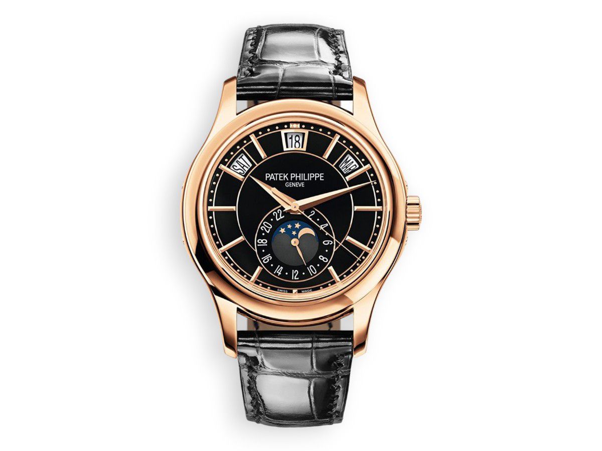 kupit patek philippe complications black dial 5205r watchhub
