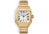 Cartier Santos De Cartier Gold Large Automatic - chasy Cartier santos gold WGSA0029 watchhub