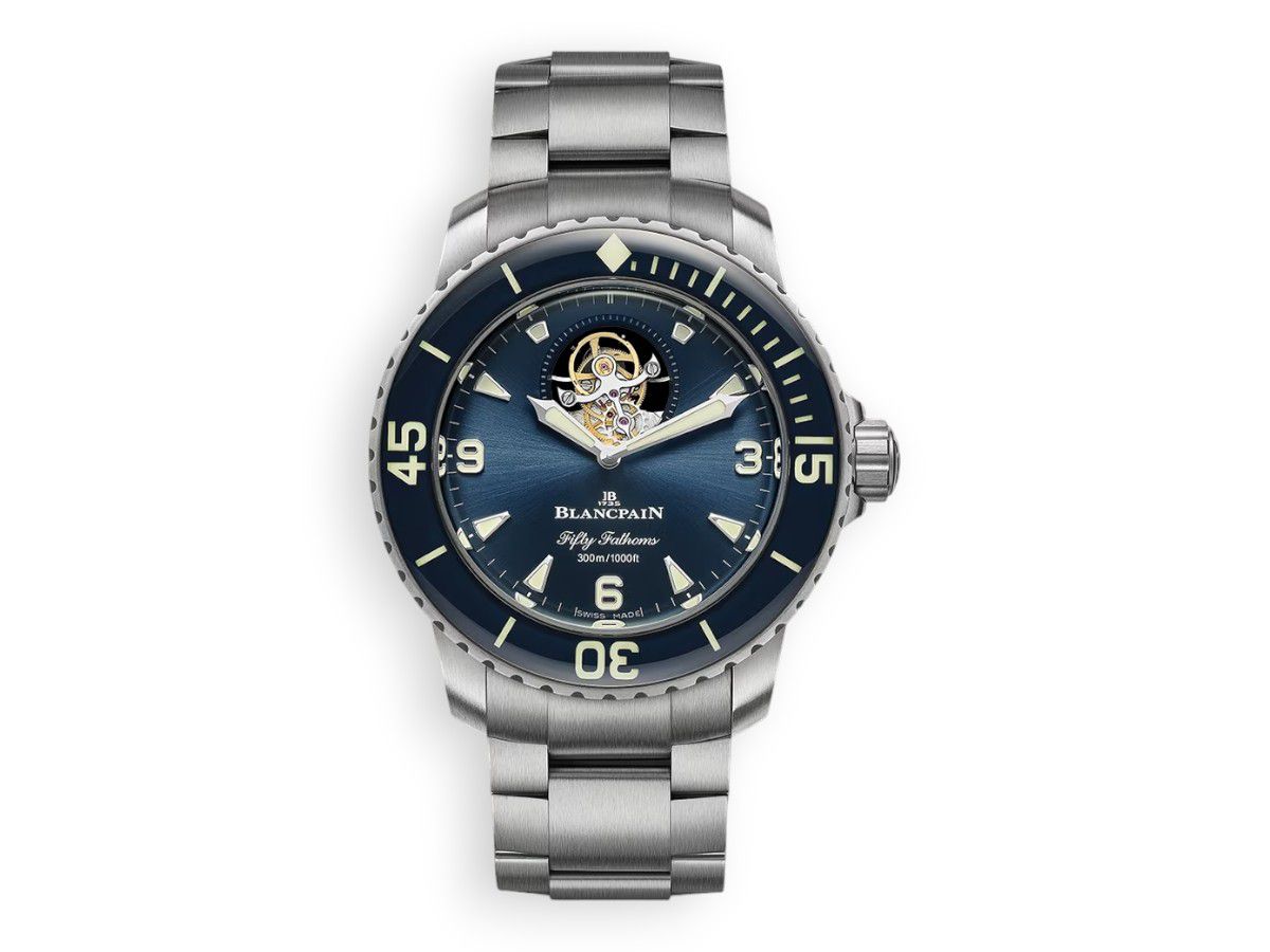 godynnyk Blancpain Fifty Fathoms Tourbillon 5025 12B40 98S watchhub