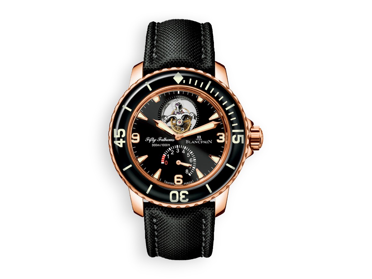 replika Blancpain Fifty Fathoms Tourbillon 5025 3630 52A