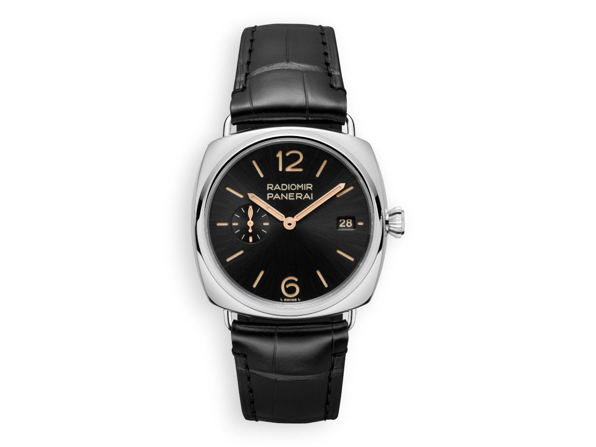 panerai radiomir quaranta pam01294 black watchhub