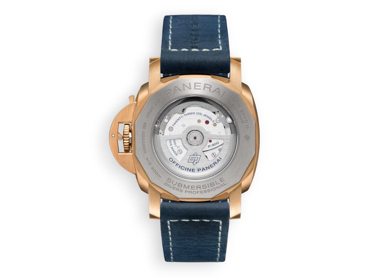 mechanika Panerai Submersible Bronzo PAM01074 watchhub