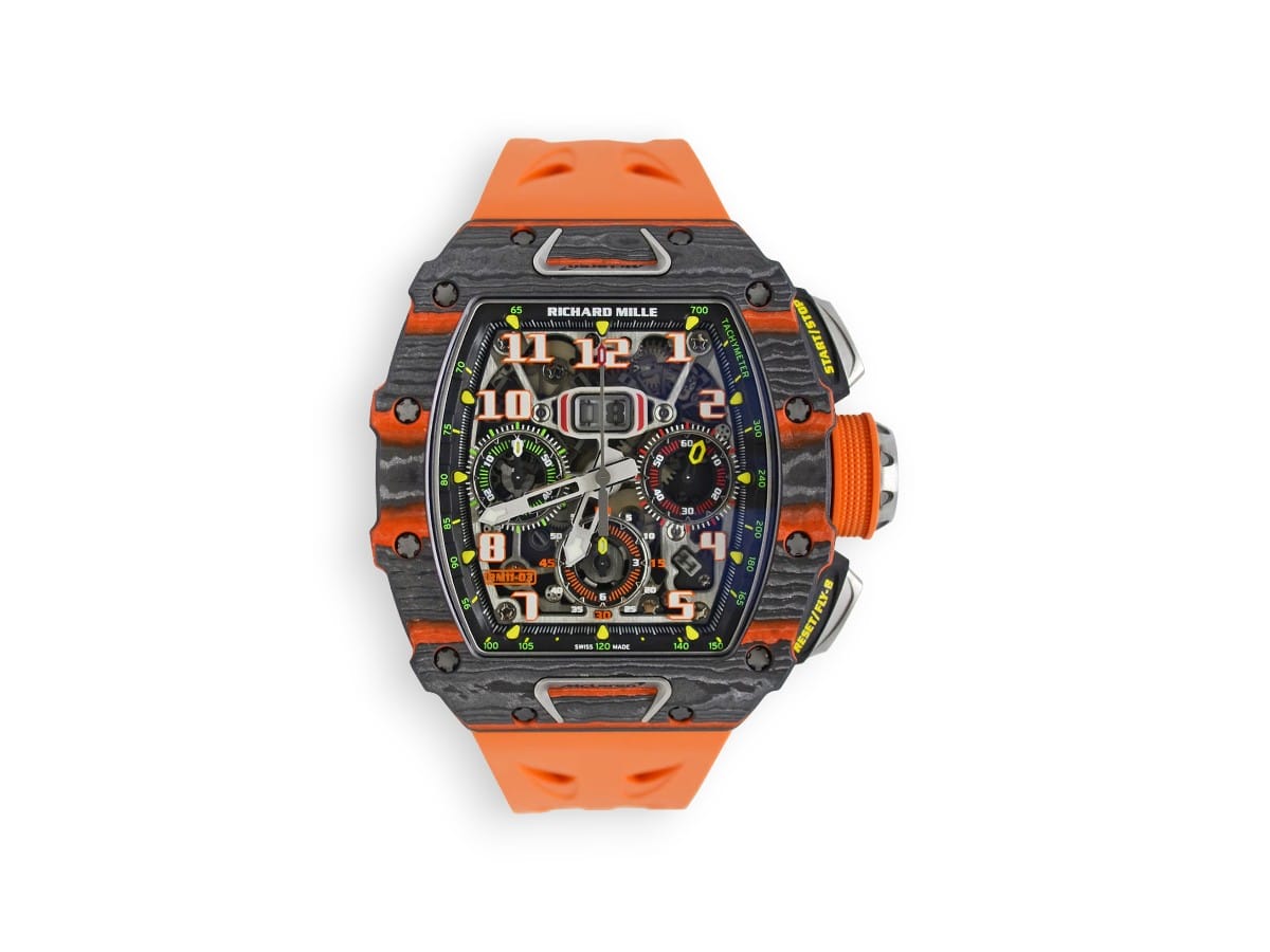 replika richard mille rm 11 03 automatic chronograph mclaren 6 watchhub