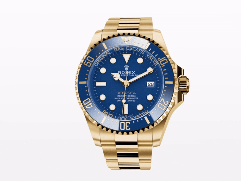Rolex deepsea Yellow gold