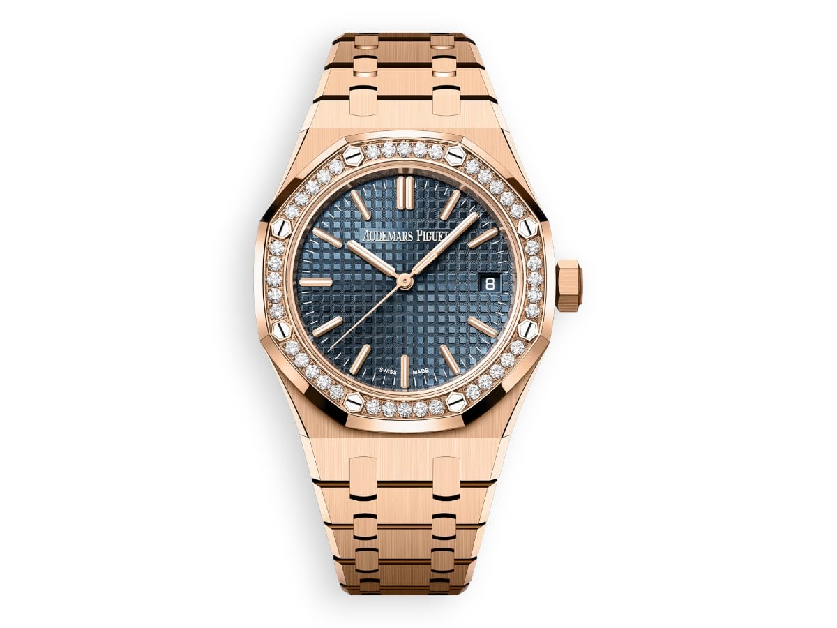 Audemars Piguet Royal Oak 37 mm 50th Anniversary Ref.15551OR.ZZ.1356OR.02 main face watchhub