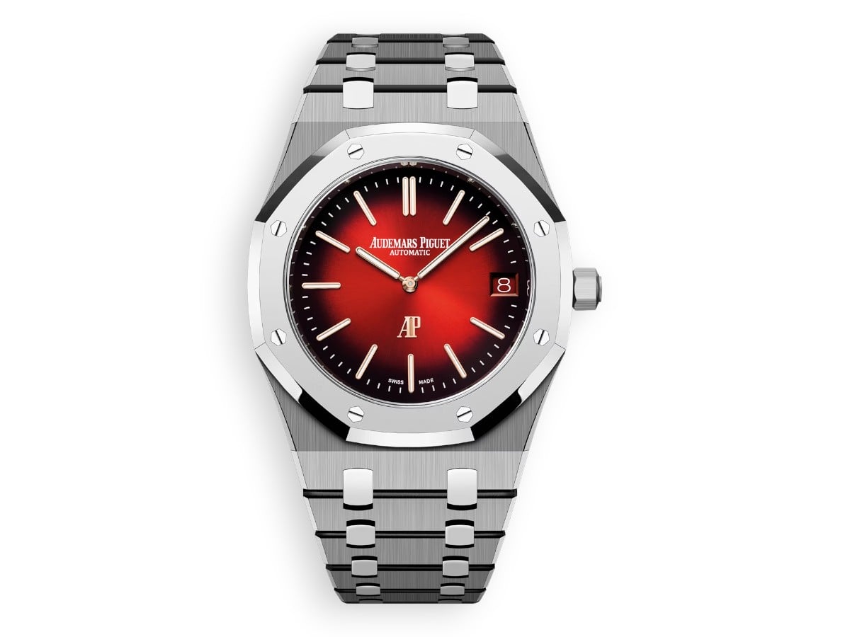 Audemars Piguet Royal Oak Jumbo 39 mm Extra-Thin 16202 - ref.16202XT.OO.1240XT.01 main face watchhub