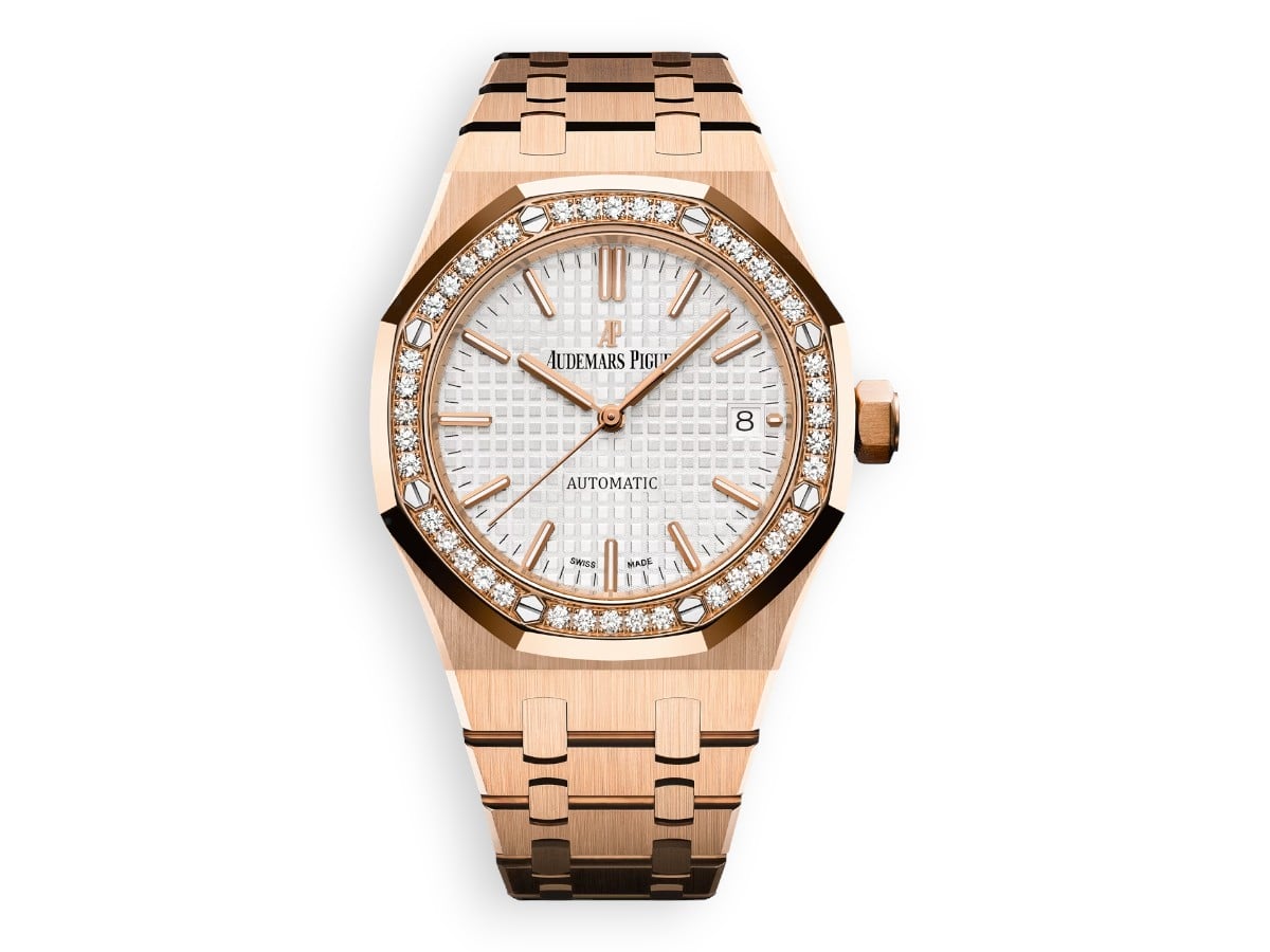 Audemars Piguet Royal Oak Ladies 37 mm 15450 - ref.5451OR.ZZ.1256OR.01.A main face watchhub