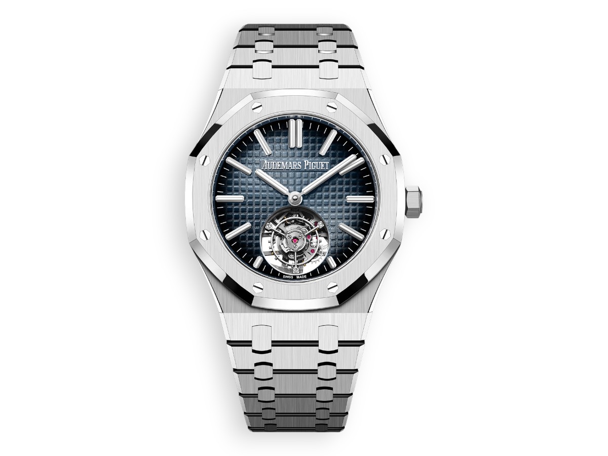 Audemars Piguet Royal Oak Flying Tourbillon 50th Annivesary 41 mm ref.26730ST.OO.1320ST.01 case