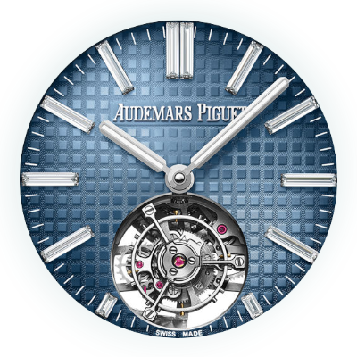 Audemars Piguet Royal Oak Selfwinding Flying Tourbillon 41 mm ref.26730BC.ZZ.1320BC.02 dial