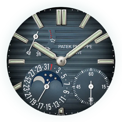 patek philippe nautilus 5712 moon phases blue dial ref.5712 1a 001 main dial