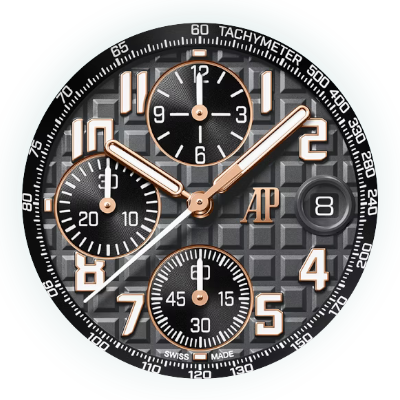 AP Royal Oak Offshore Flyback Chronograph 26238 26238OK.OO.A002CA.01 main dial