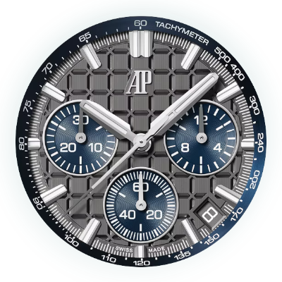 Audemars Piguet Royal Oak Offshore Selfwinding Flyback Chronograph 26420 26420IO.OO.A009CA.01 main dial