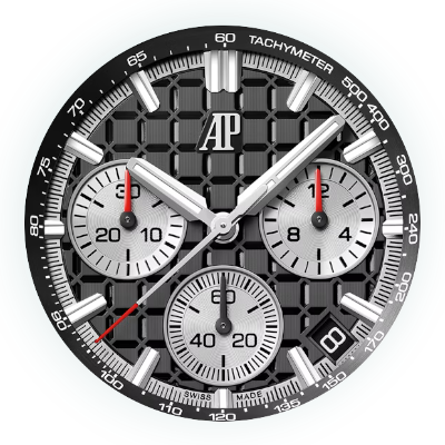 Audemars Piguet Royal Oak Offshore Selfwinding Flyback Chronograph 26420 26420SO.OO.A002CA.01 main dial
