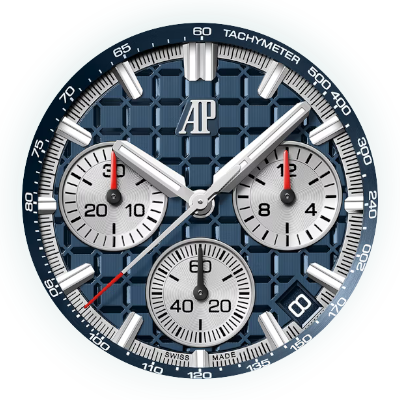 Audemars Piguet Royal Oak Offshore Selfwinding Flyback Chronograph 26420 26420TI.OO.A027CA.01 main dial