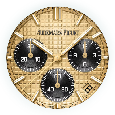 Audemars Piguet Royal Oak Flyback Chronograph 26240BA.GG.1324BA.01 main dial