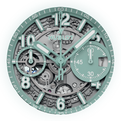 Hublot Big Bang Unico Ceramic 42 mm 441.GS.5221.RX main dial